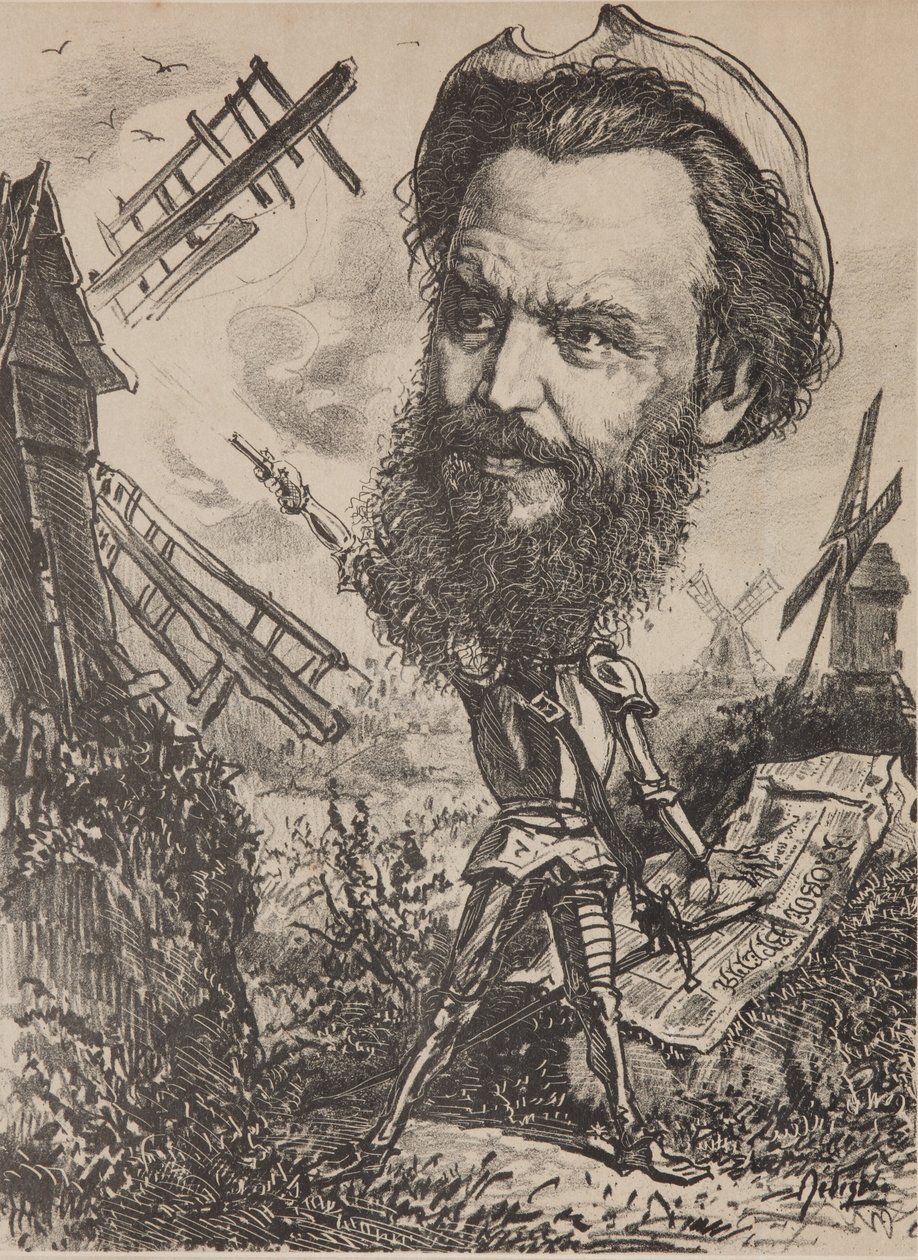 Aleksey Sergeyevich Suvorin door Alexander Ignatyevich Lebedev