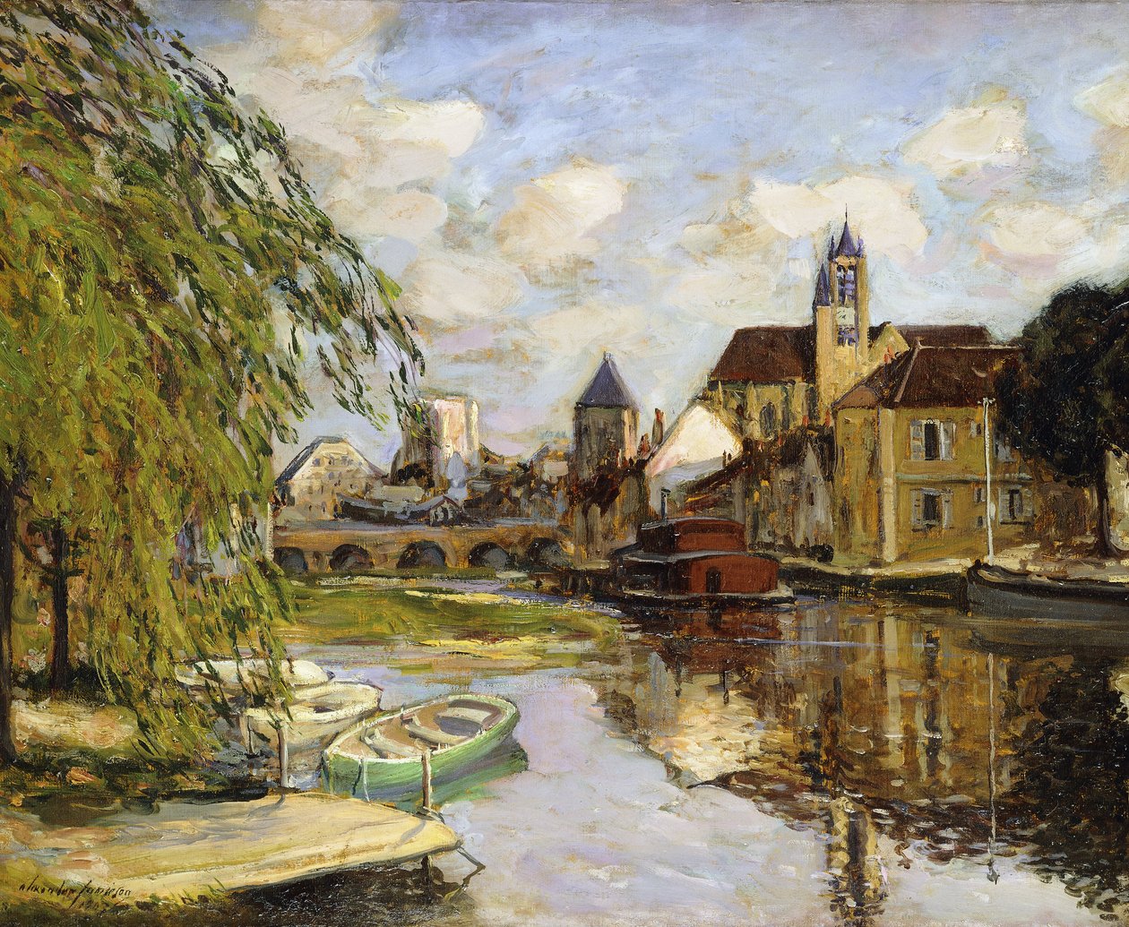Moret Rivier door Alexander Jamieson