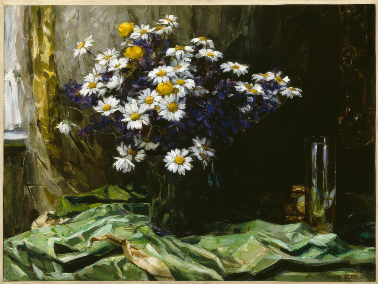 Bloemenstilleven door Alexander Köster