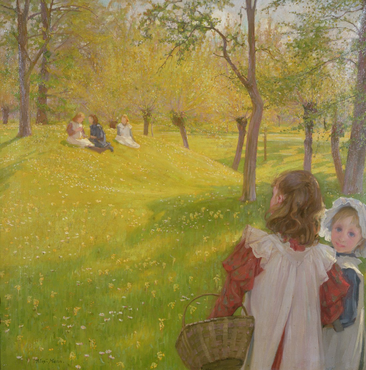 Lente door Alexander Mann