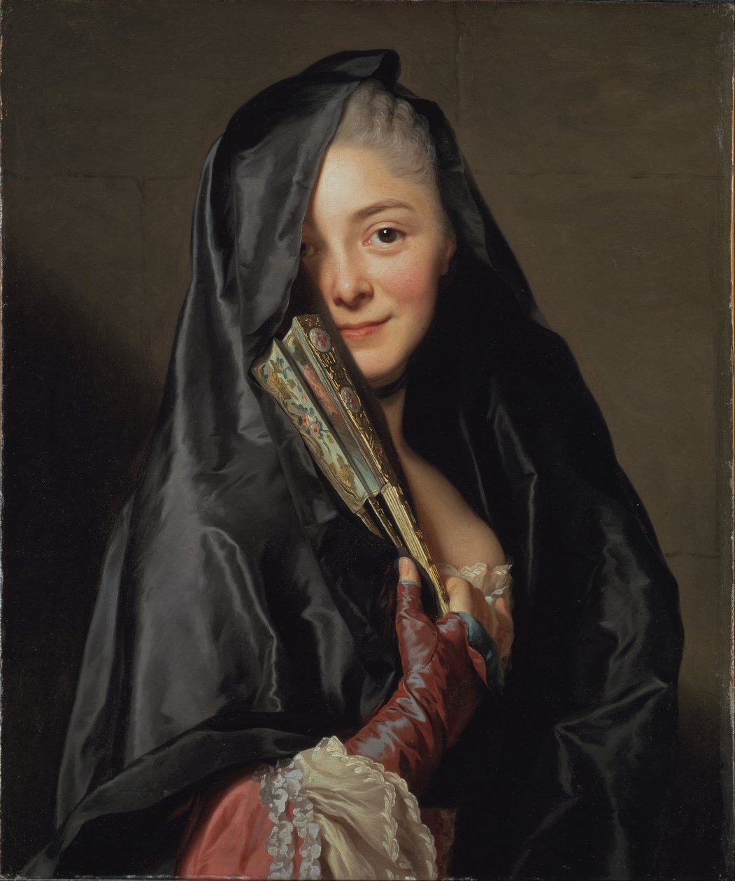 De dame met de sluier door Alexander Roslin