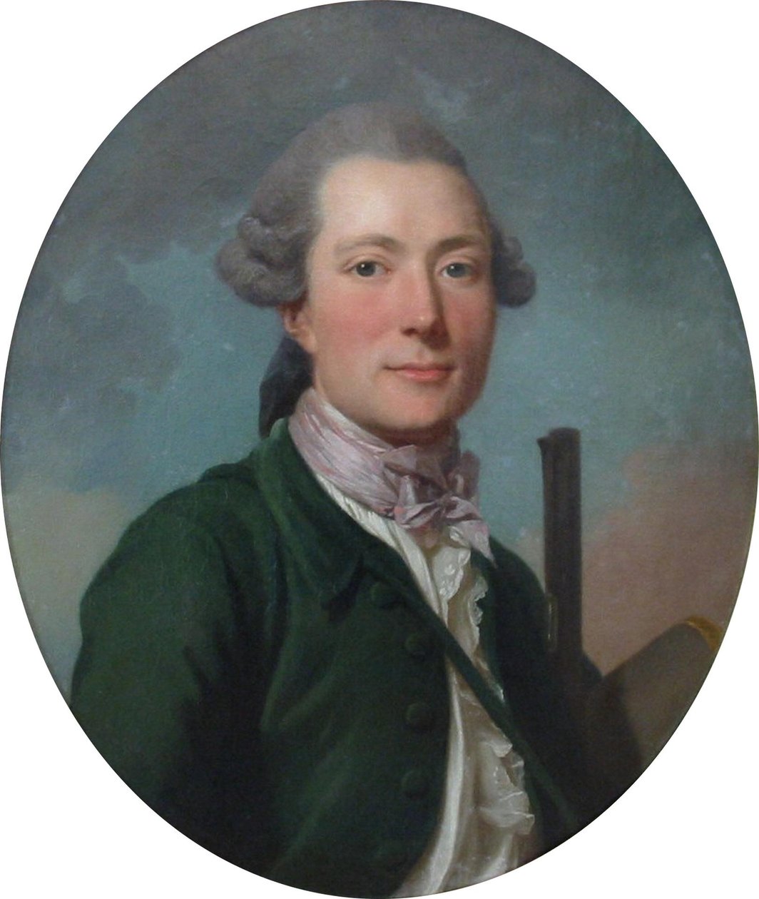 François-Pierre du Cluzel door Alexander Roslin