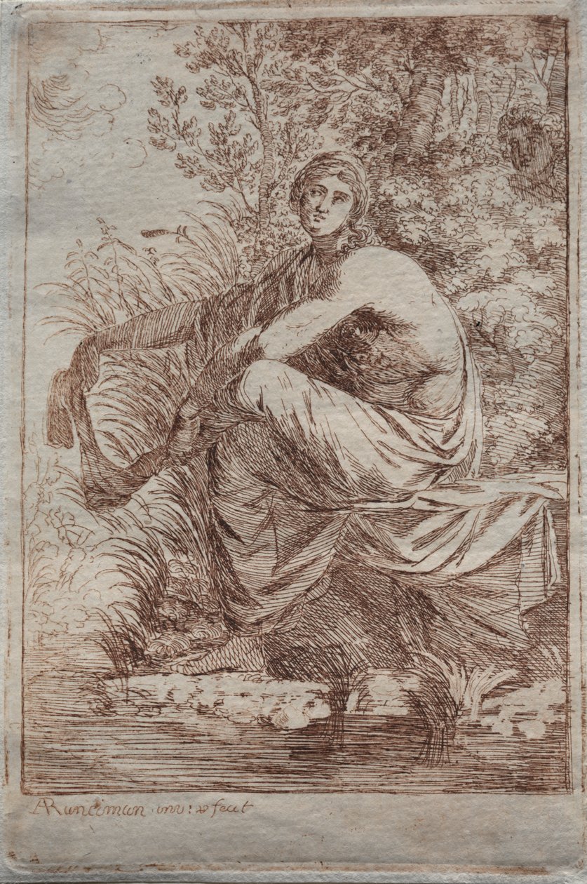 Musidora door Alexander Runciman