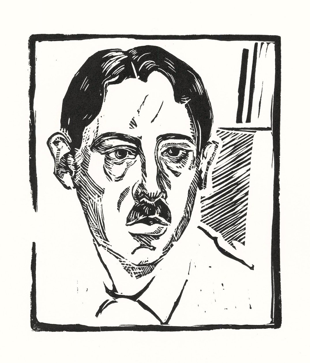 Zelfportret door Alexander Vasilyevich Shevchenko