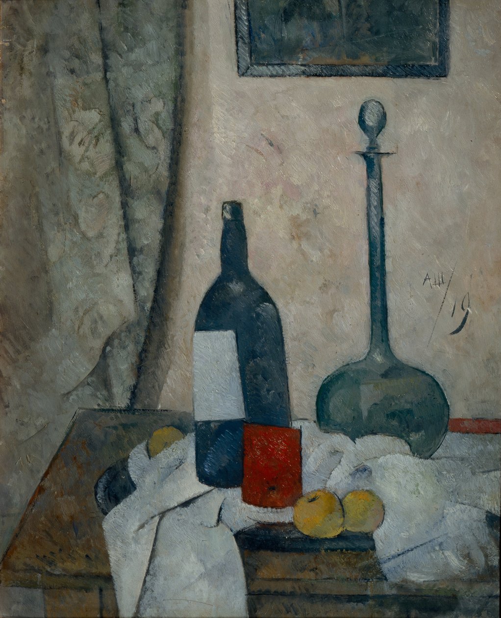 Stilleven, 1919 door Alexander Vasilyevich Shevchenko