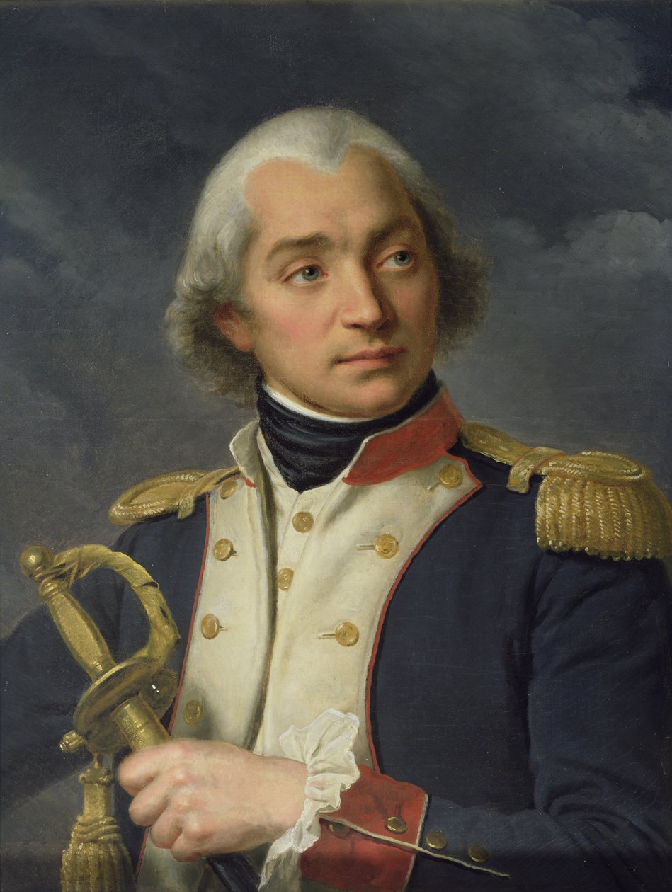 Generaal Charles Pichegru (1761-1804) door Alexandre Francois Caminade