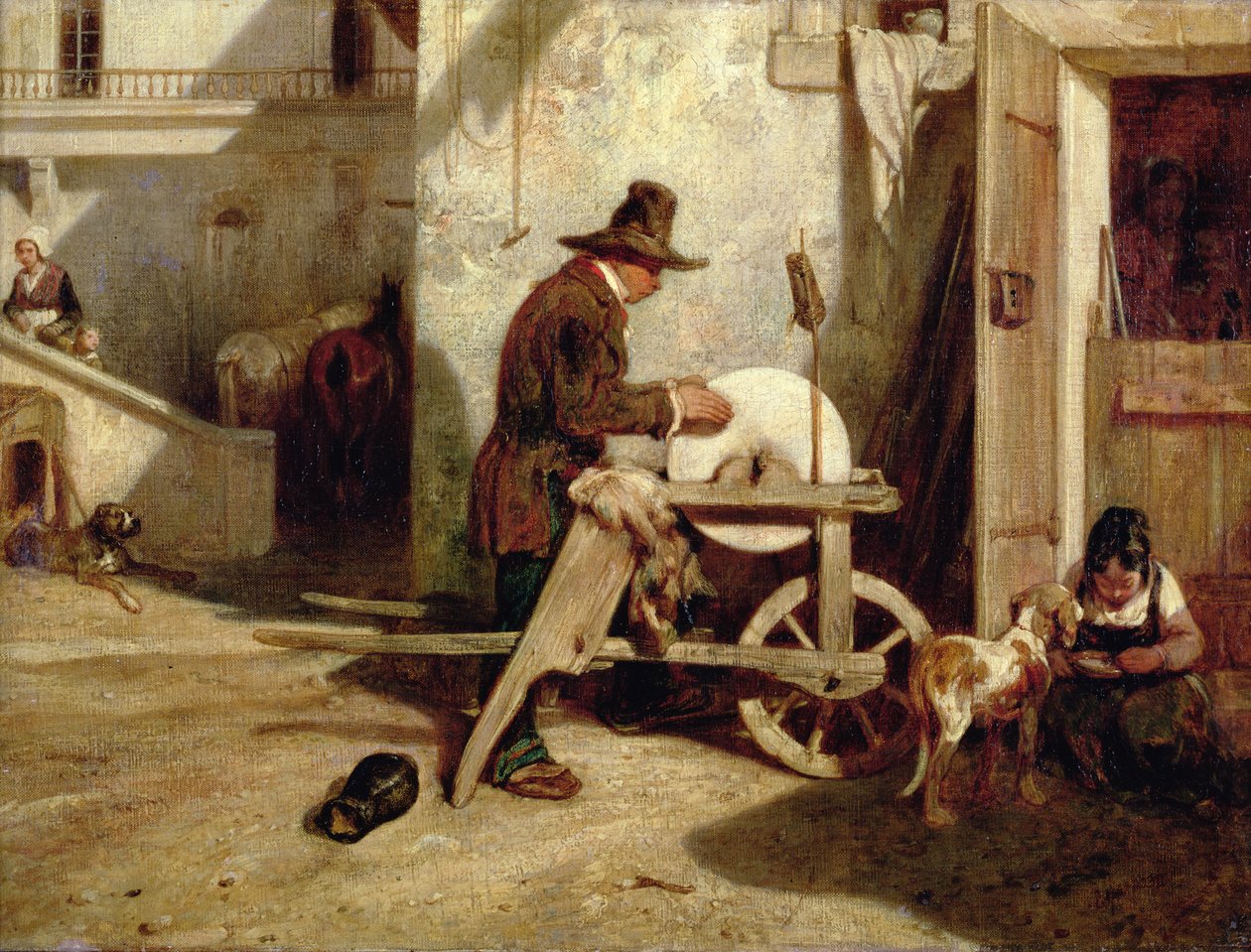 De Slijper door Alexandre Gabriel Decamps