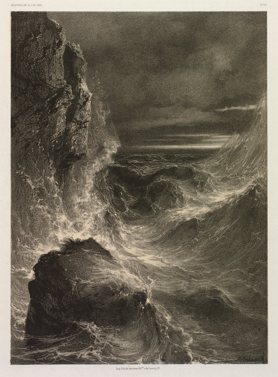 De Zee door Alexandre Calame