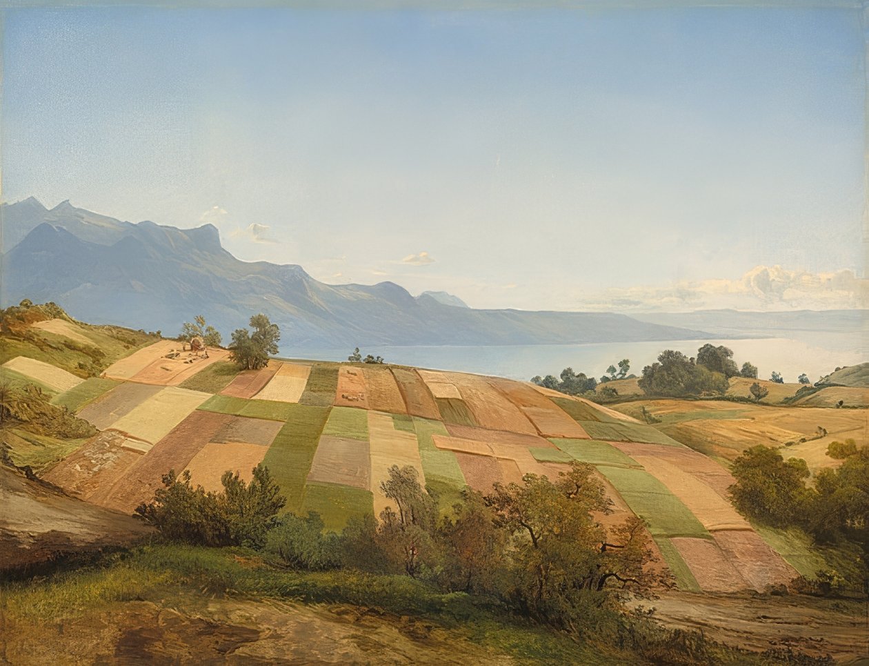Zwitserland landschap door Alexandre Calame