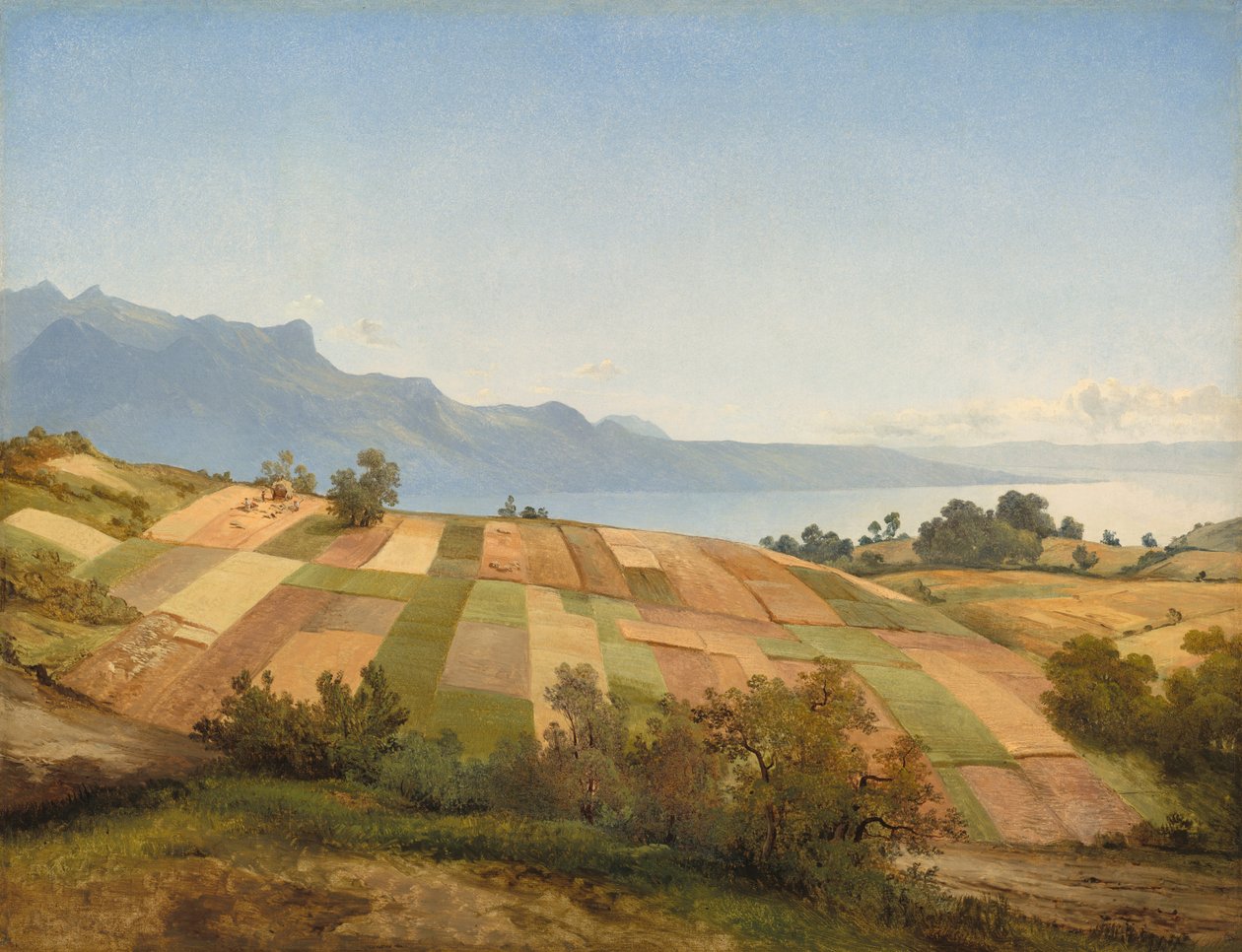Zwitsers landschap door Alexandre Calame