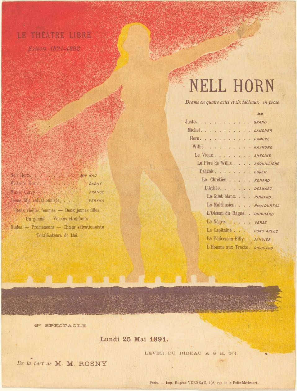 Nell Horn door Alexandre Charpentier