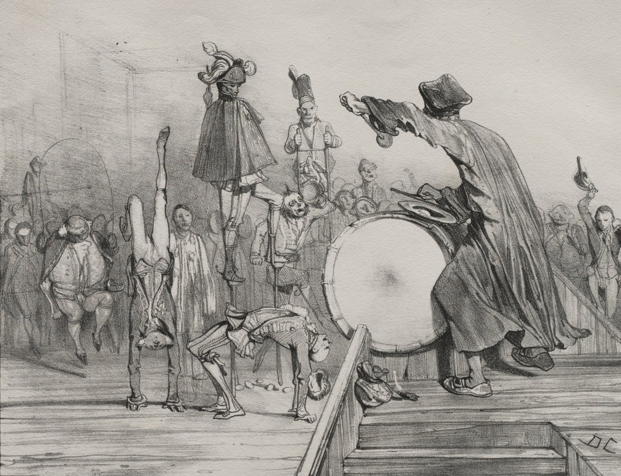 Grote Tuimelaar! door Alexandre Gabriel Decamps
