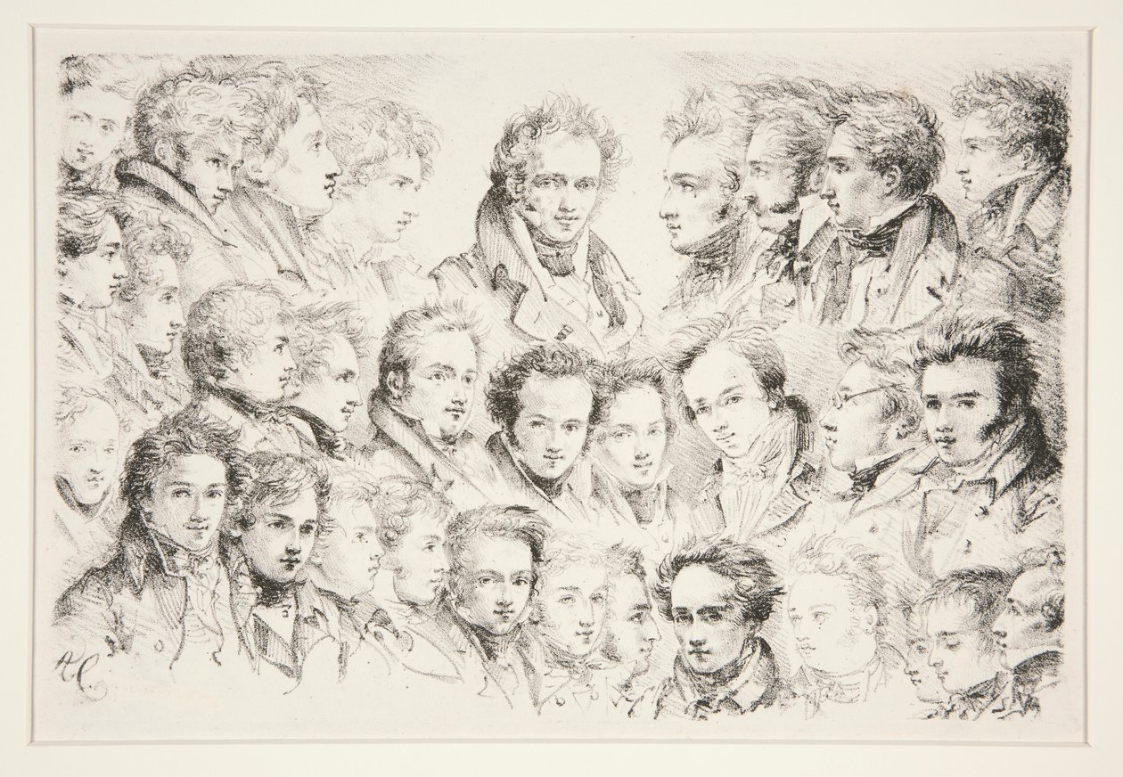 L door Alexandre Marie Colin