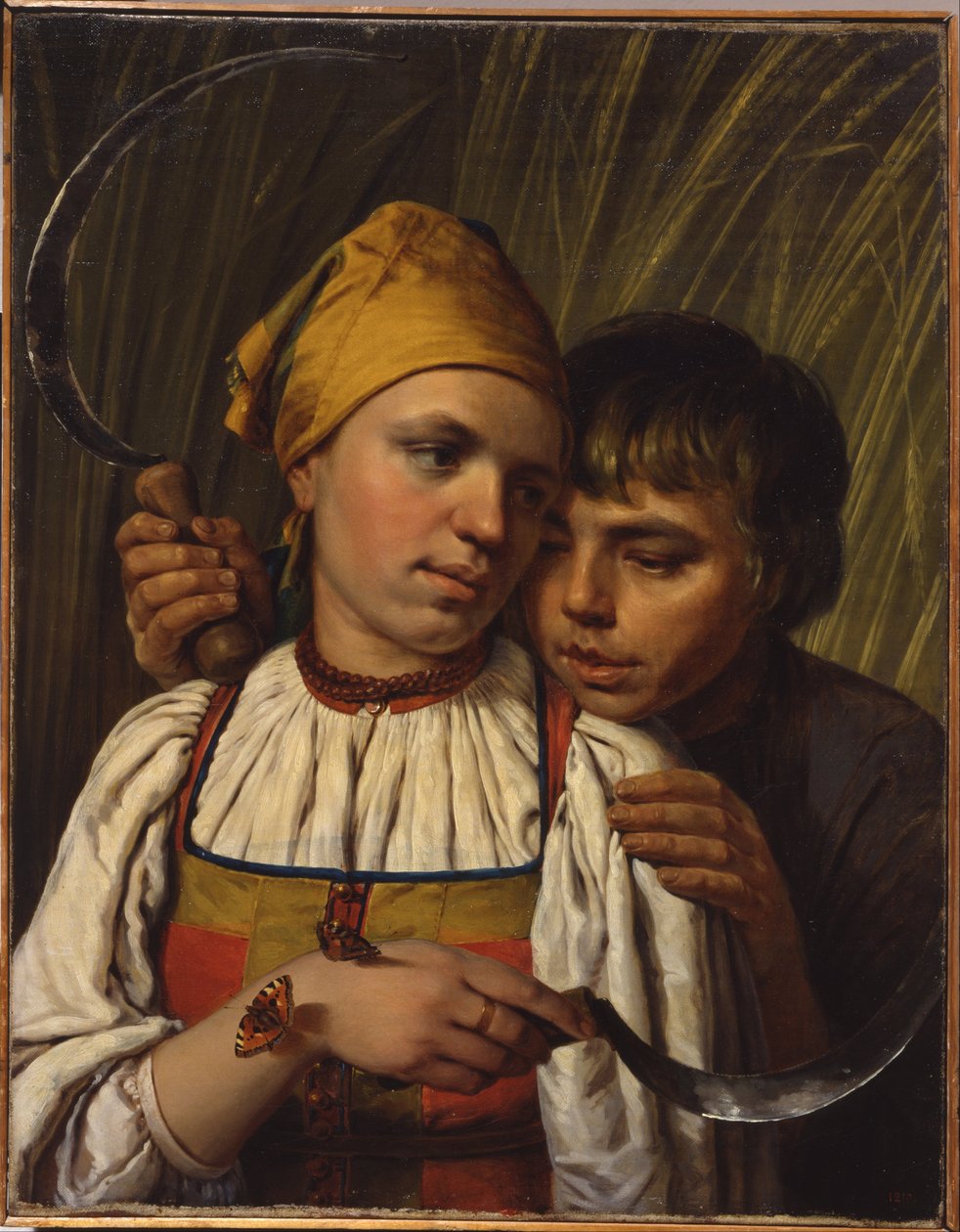 Maaiers door Alexey Venetsianov