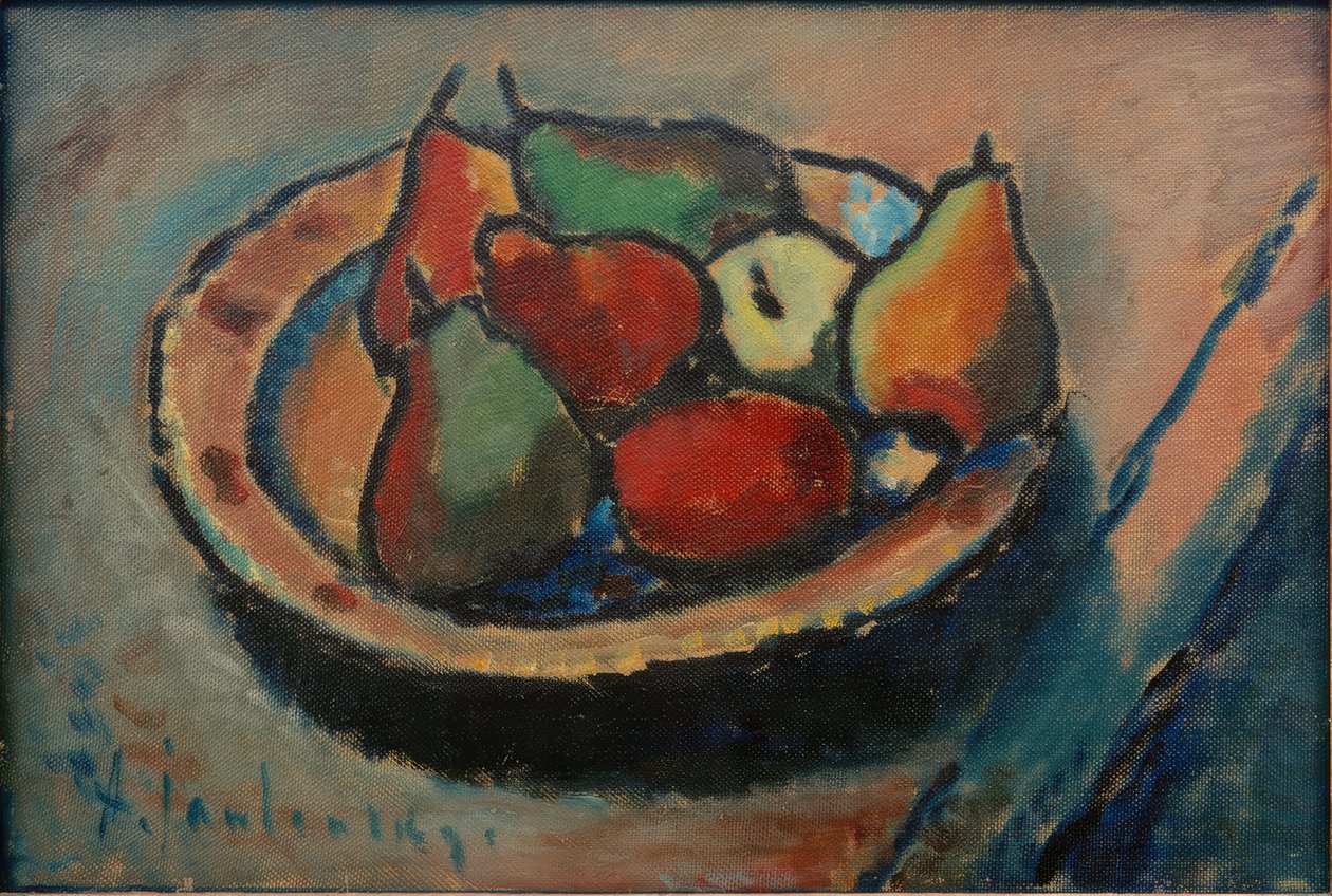 Fruitstilleven door Alexej von Jawlensky