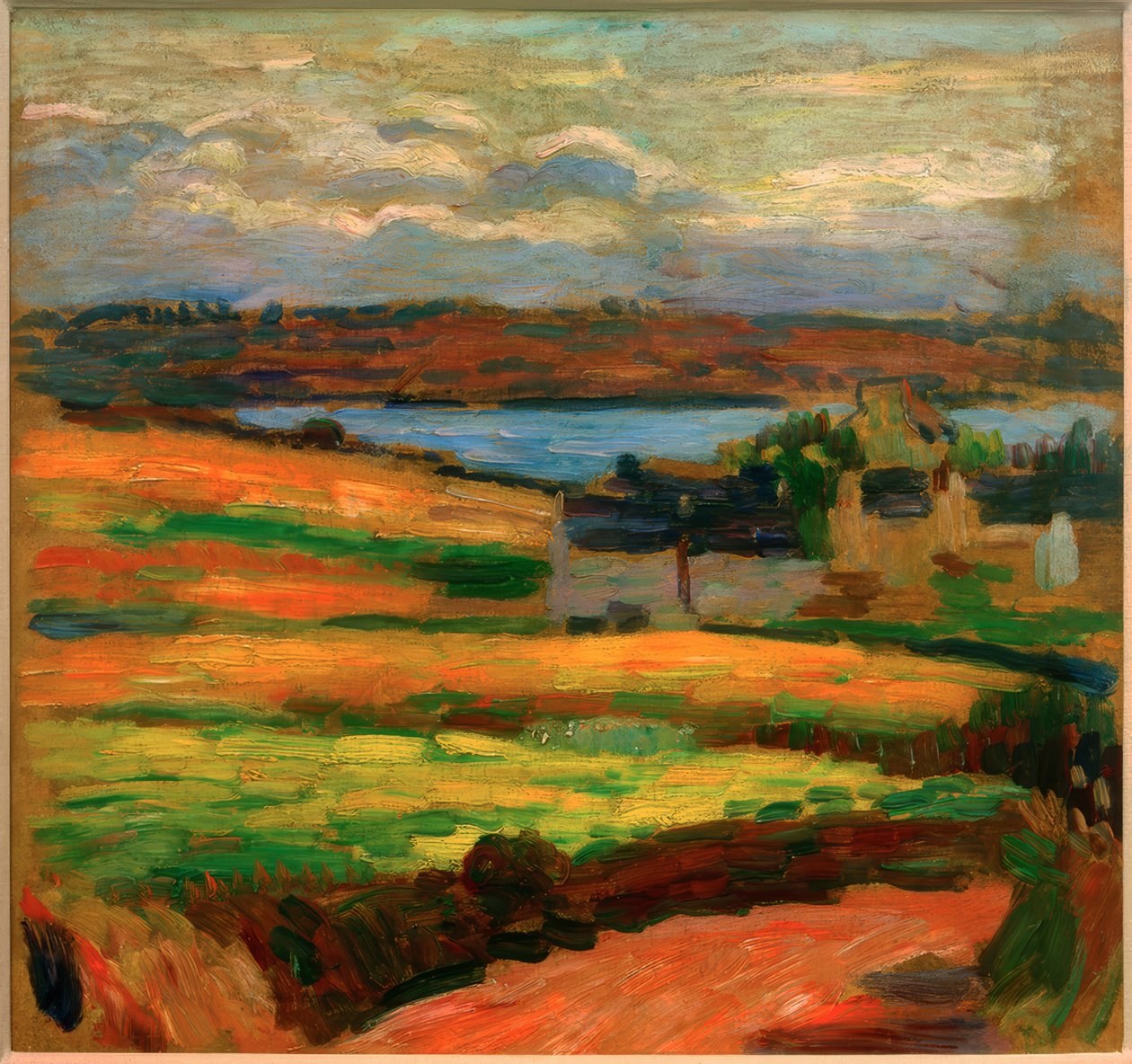 Landschap door Alexej von Jawlensky