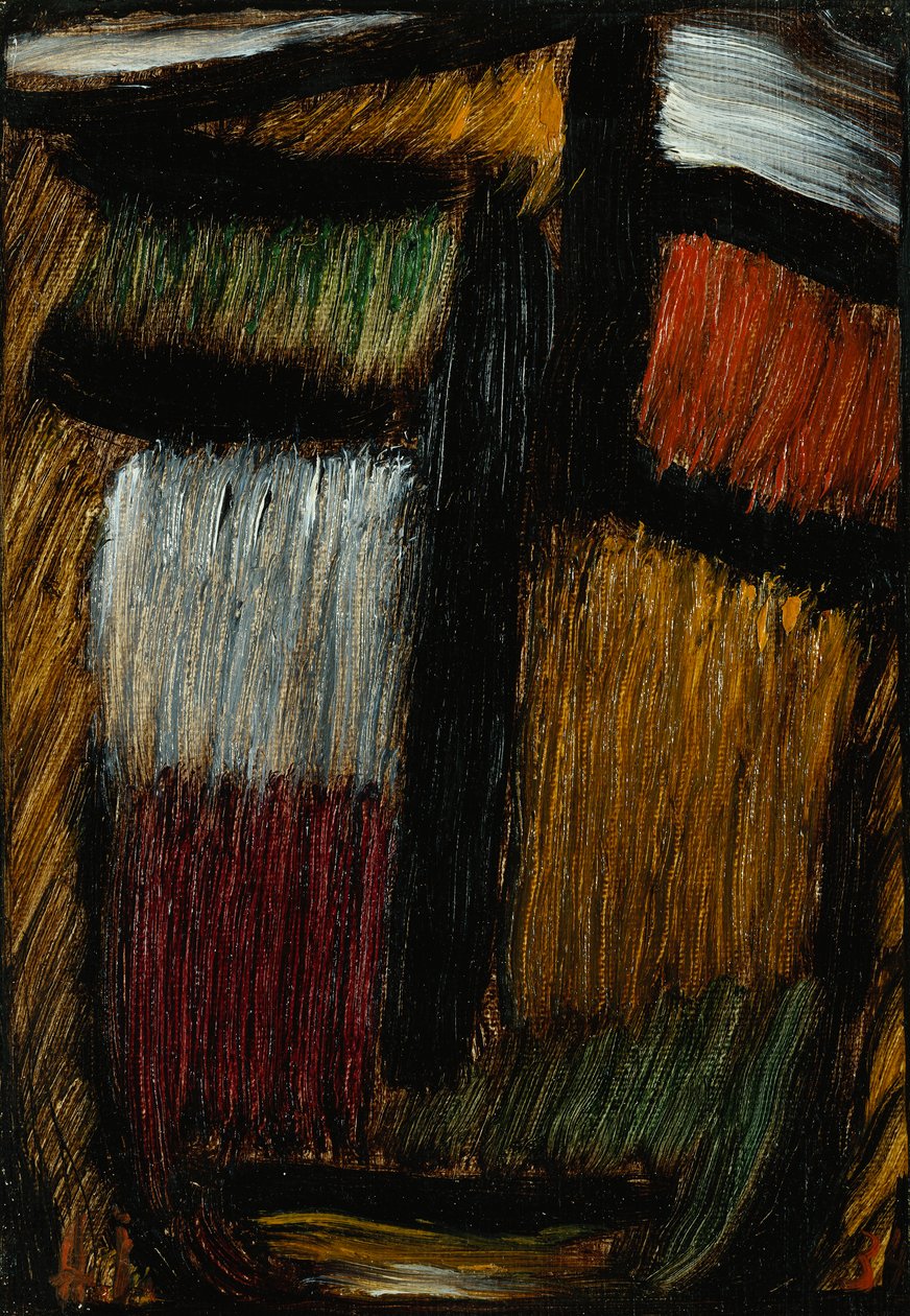 Meditatie, 1934 door Alexej von Jawlensky