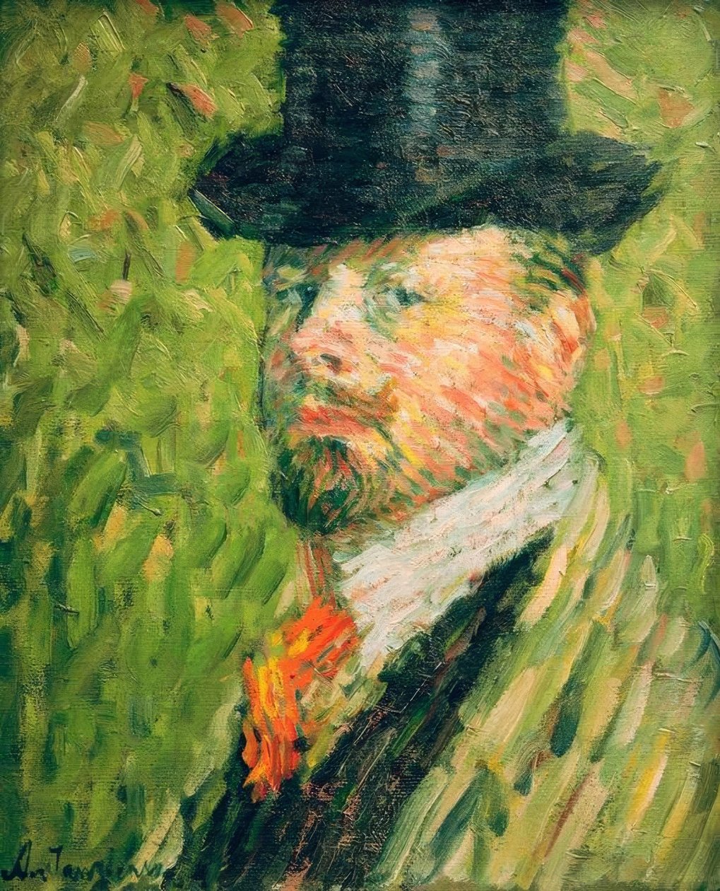 Zelfportret door Alexej von Jawlensky