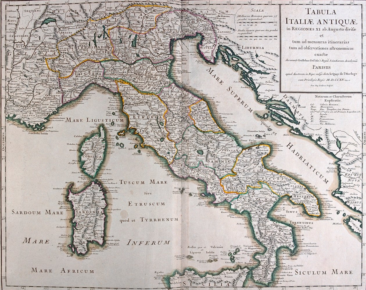 Italië - door A door Alexis Hubert Jaillot