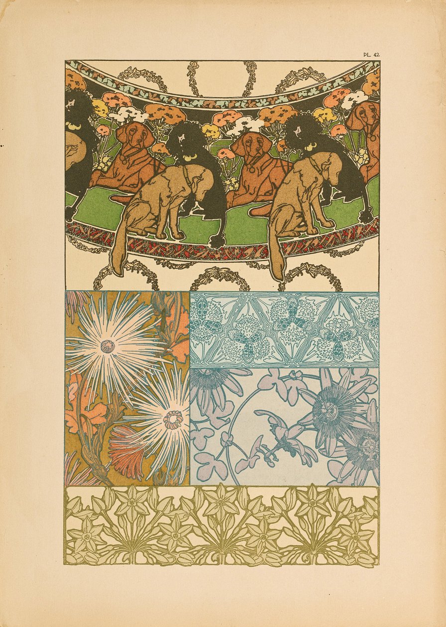 Documents Décoratifs, 1902 door Alfons Marie Mucha