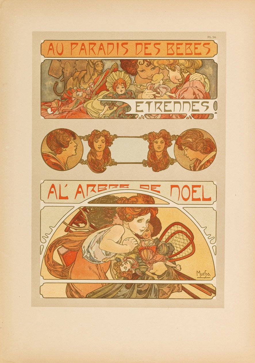 Documents Décoratifs, 1902 door Alfons Marie Mucha