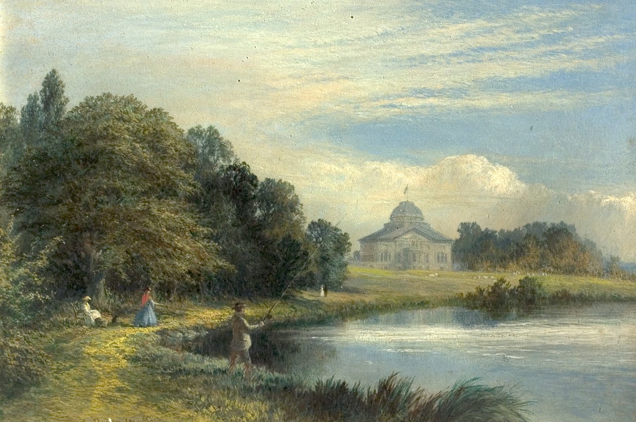 Nuthall Temple, Nottinghamshire, 1869 door Alfred Dawson