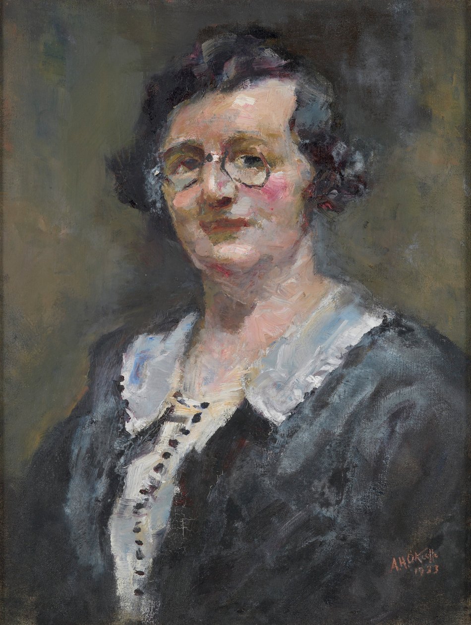 Portret van Miss I. Robertson door Alfred Henry O Keefe