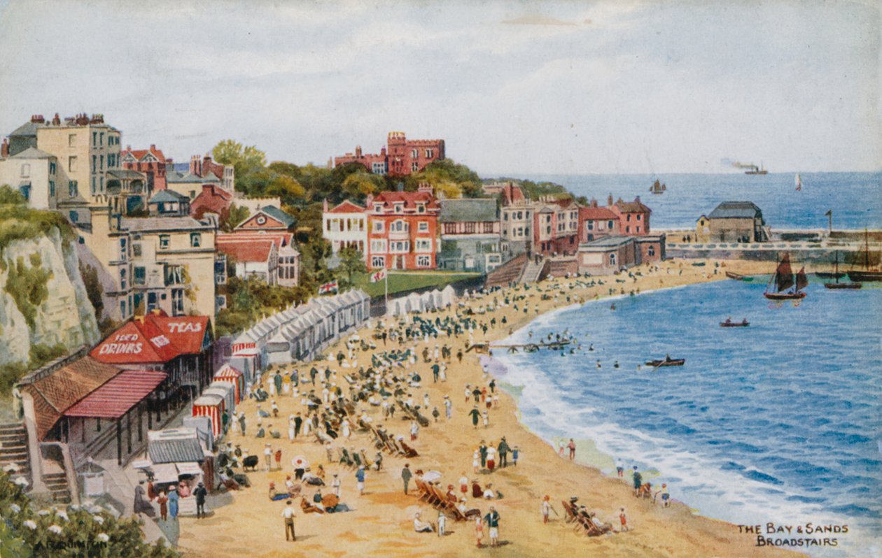 De Baai en Zanden, Broadstairs door Alfred Robert Quinton