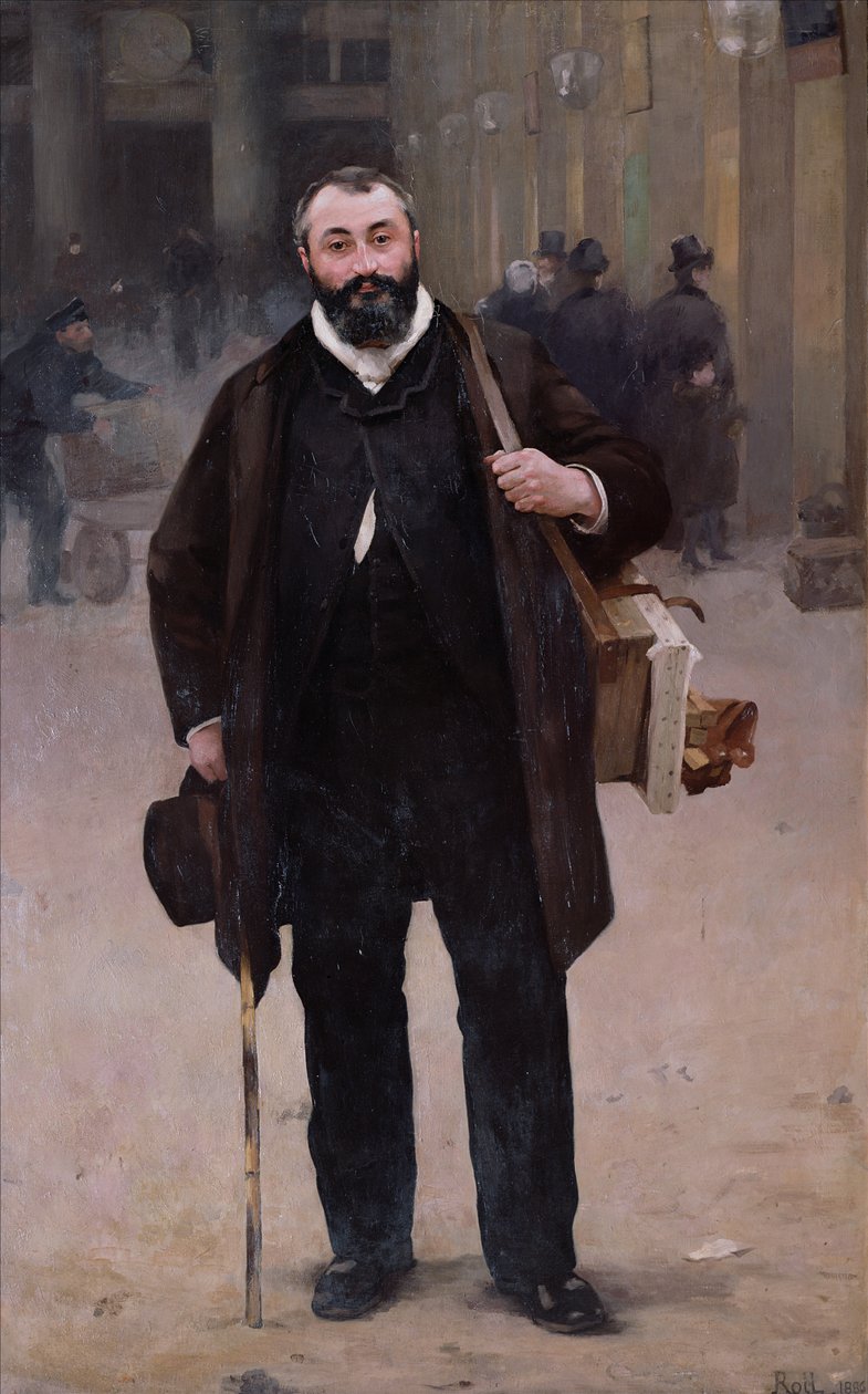 Portret van Pierre-Emmanuel Damoye (1847-1916) door Alfred Roll