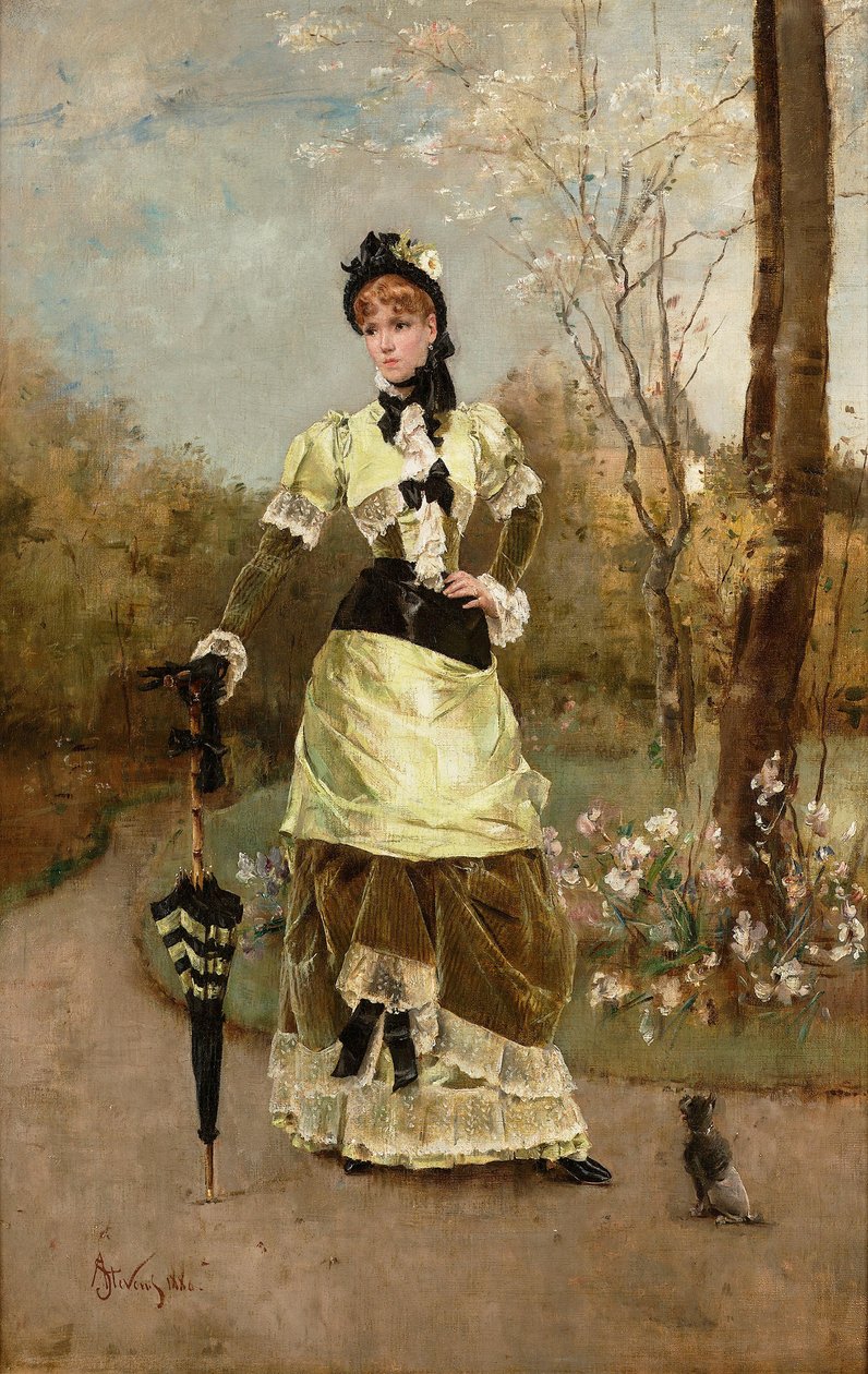 De Parijse door Alfred Emile Stevens