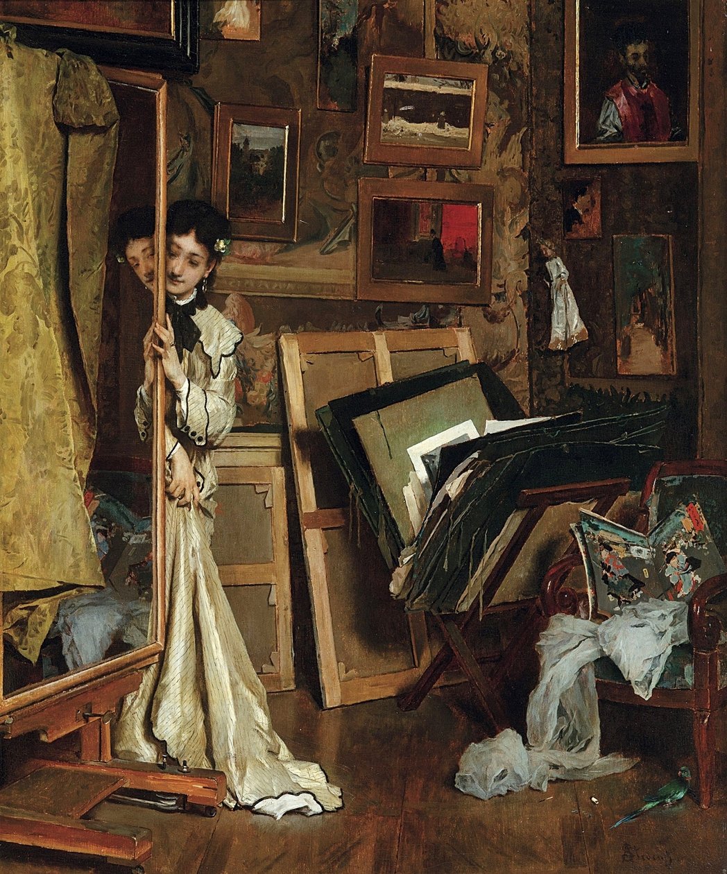 De Psyche door Alfred Emile Stevens