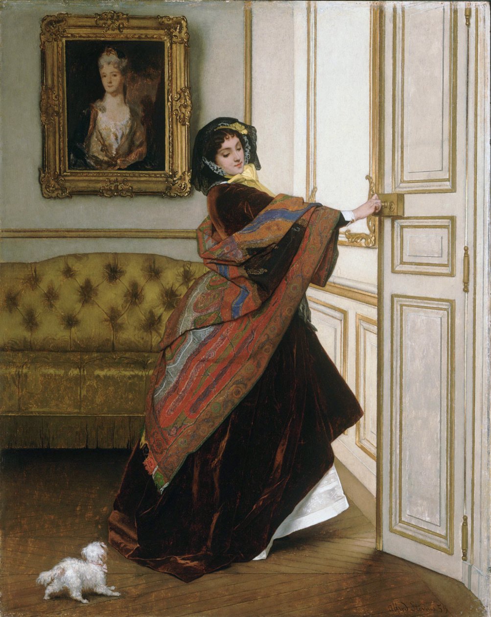 Wil je met me uitgaan, Fido door Alfred Emile Stevens