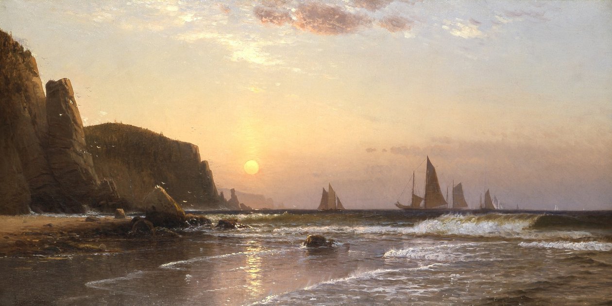 Ochtend bij Grand Manan door Alfred Thompson Bricher