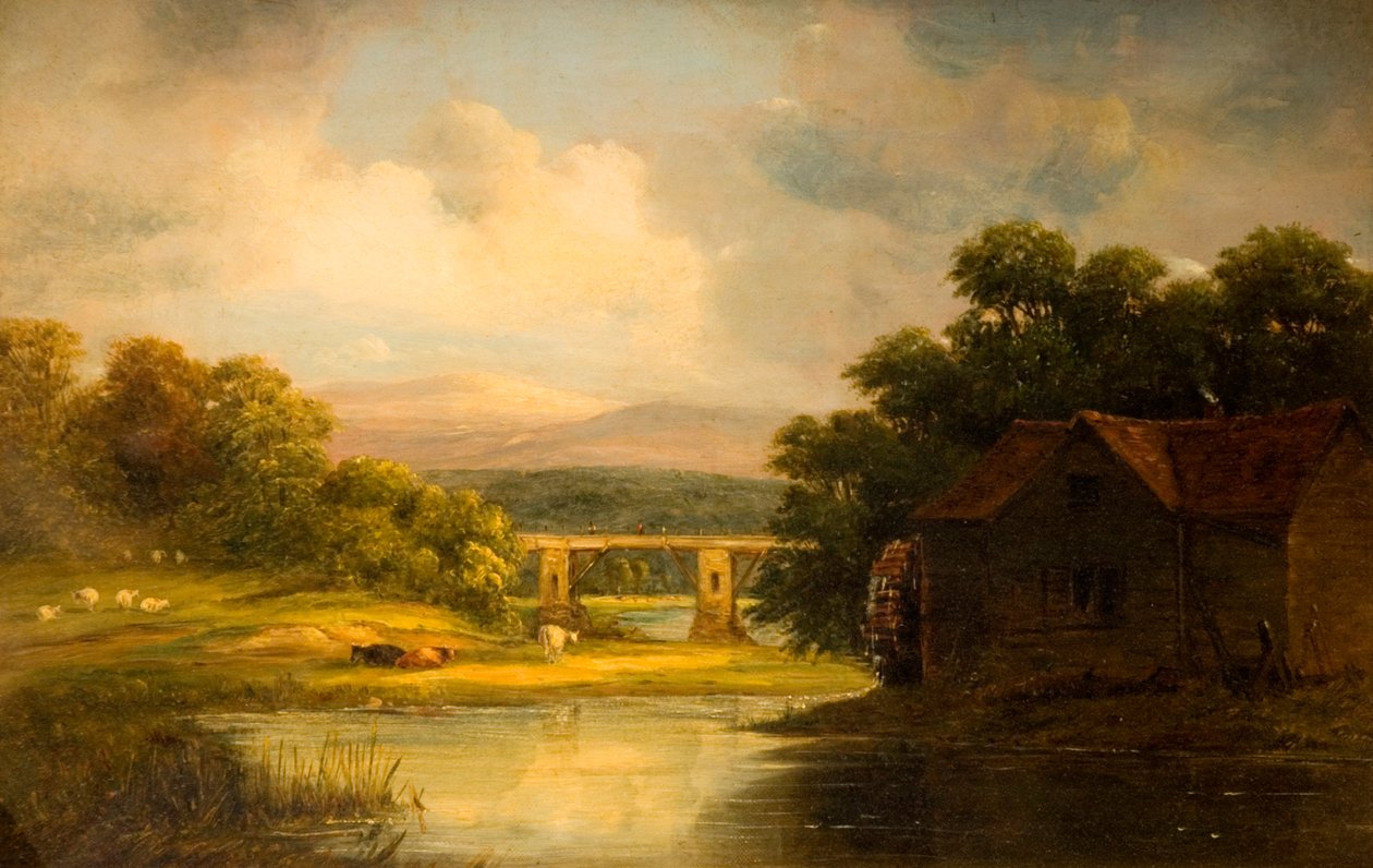 De Oude Molen, Bath door Alfred Gomersal Vickers