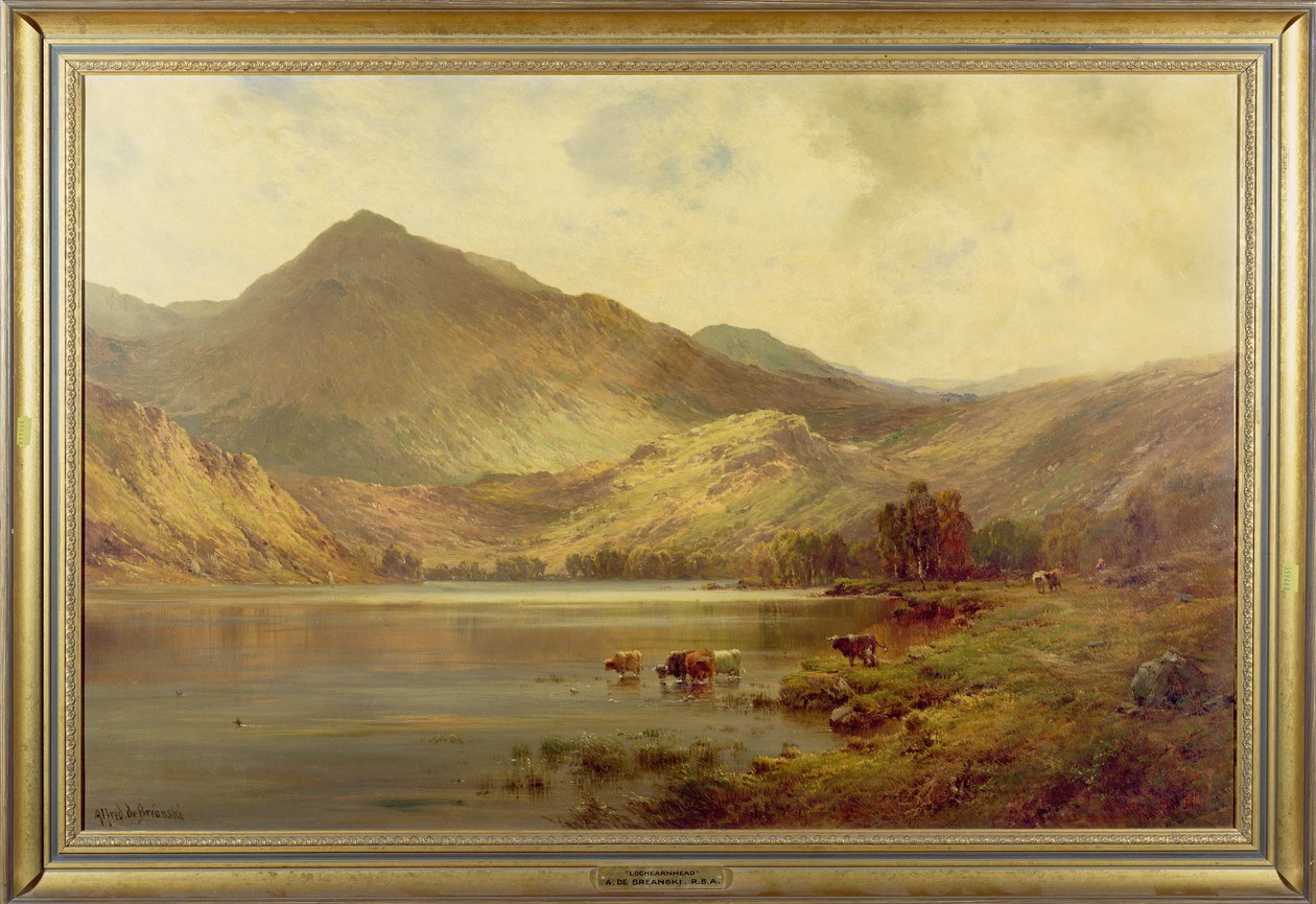 Lochearnhead door Alfred de Breanski