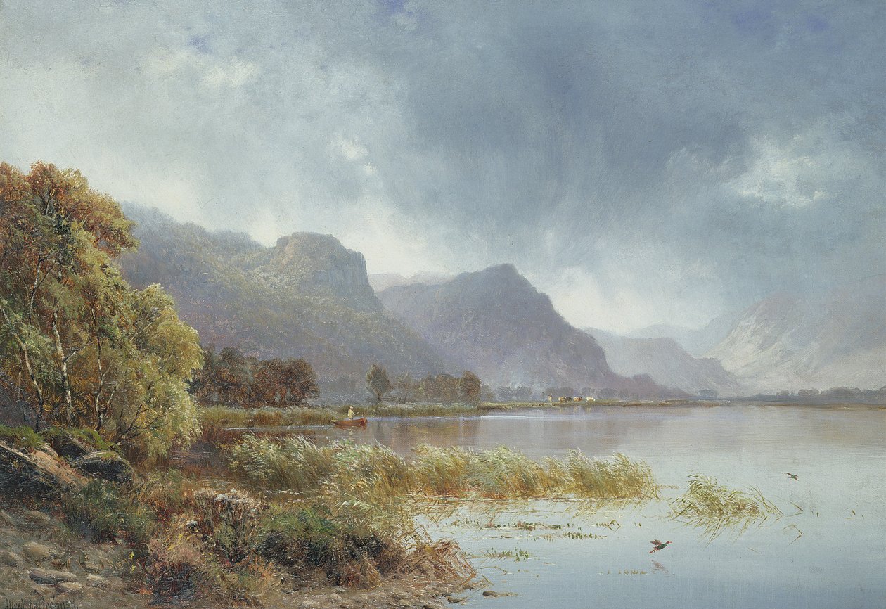 Lodore, Derwentwater door Alfred de Breanski