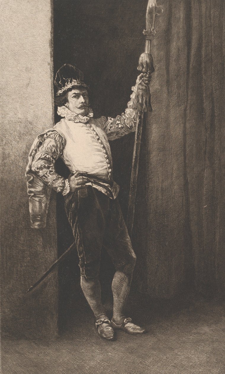 Halbardier, 1895 door Alfred Boilot