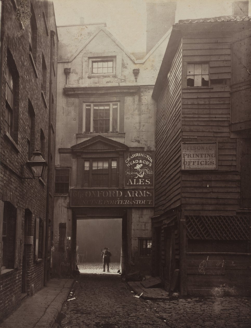 The Oxford Arms, Warwick Lane, 1875 door Alfred Bool