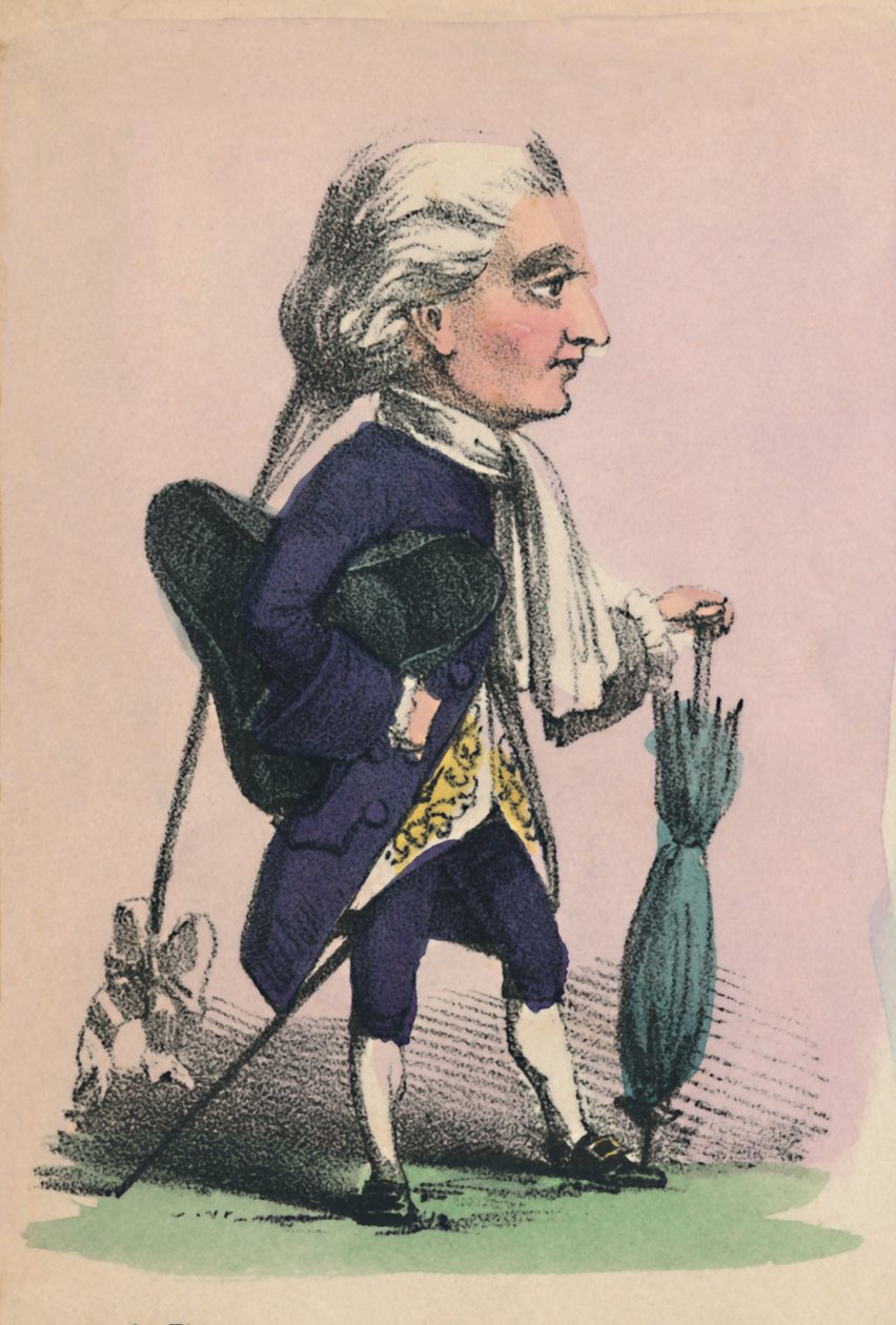 George III, 1856 door Alfred Crowquill