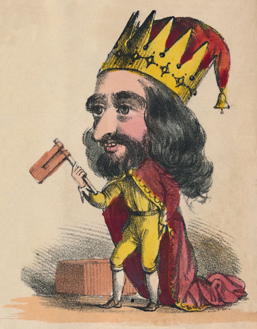 Hendrik III, 1856 door Alfred Crowquill