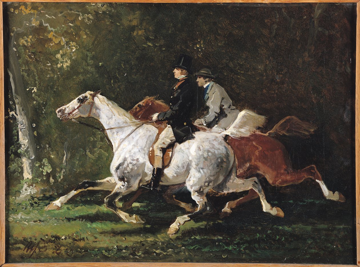 De Ruiters door Alfred Dedreux