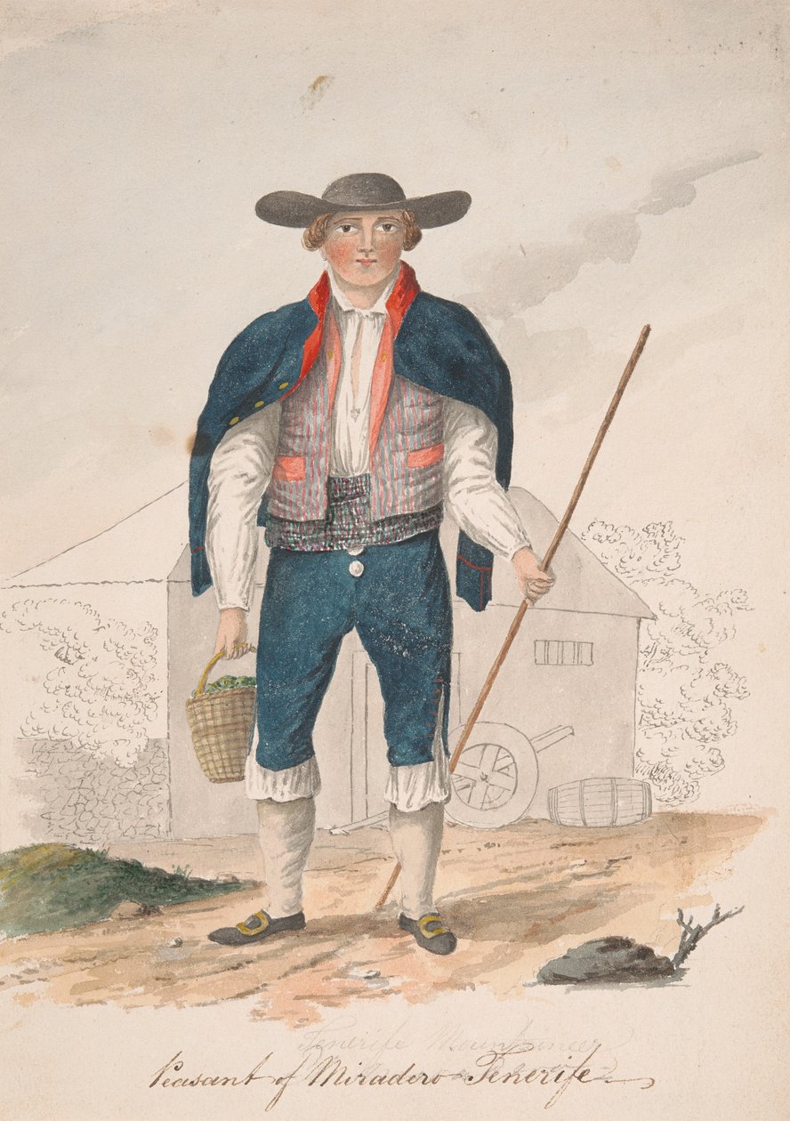 Boer van Miradero, Tenerife door Alfred Diston