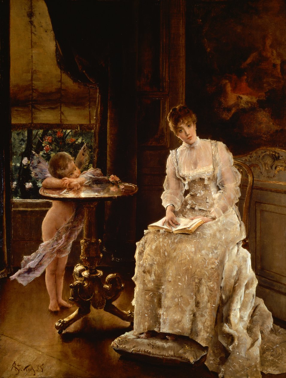 Dagdroom door Alfred Emile Stevens
