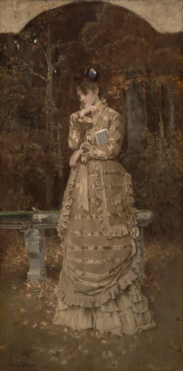 Herfst, 1877 door Alfred Emile Stevens