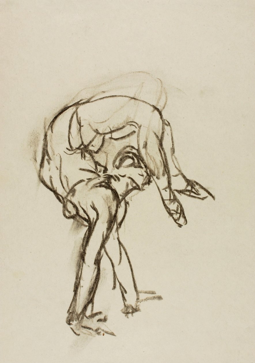 Contortionist door Alfred H. Maurer