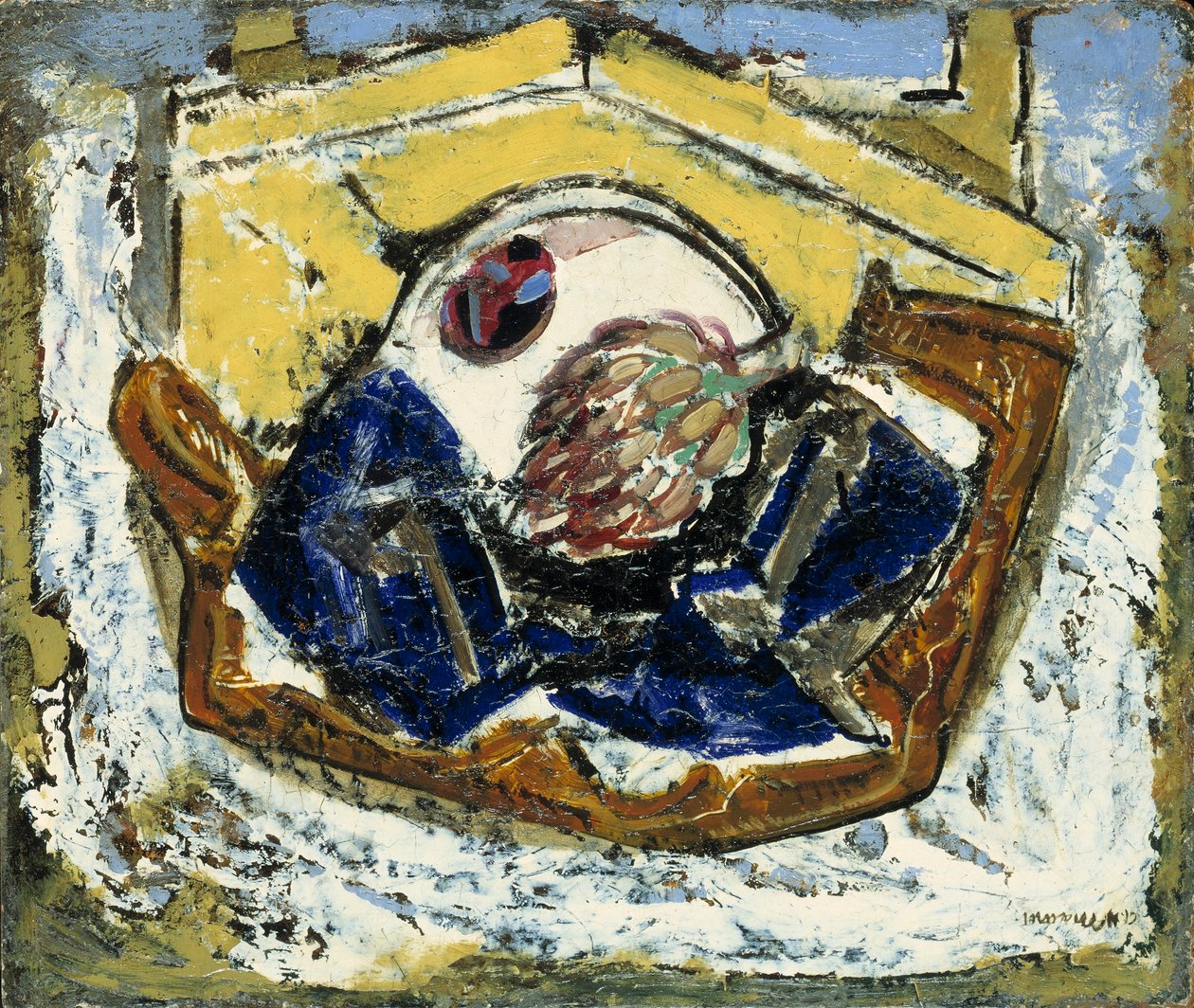 Stilleven met artisjok, II door Alfred H. Maurer