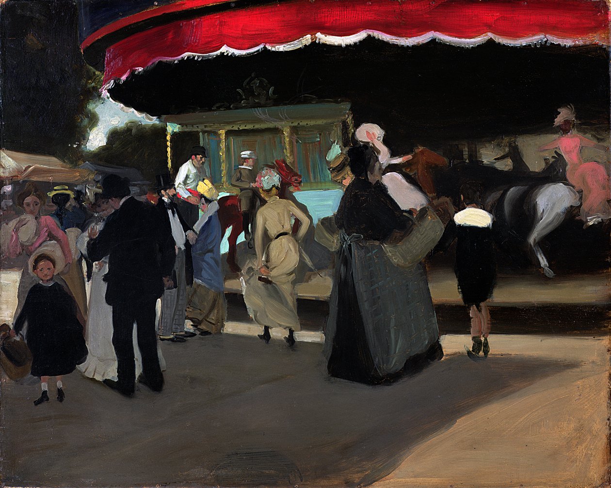 Carrousel door Alfred Henry Maurer
