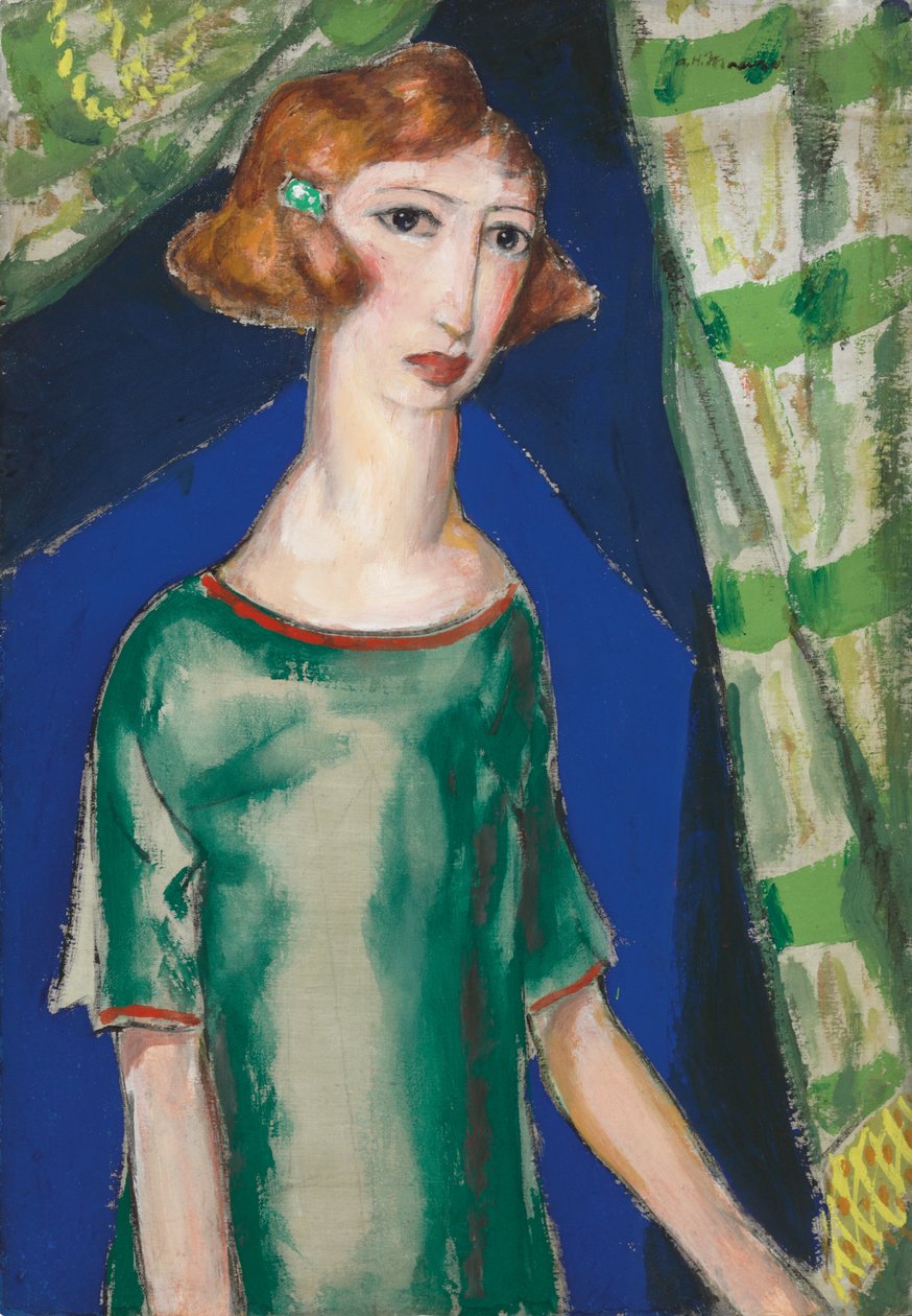 Jonge vrouw, ca. 1920-25 door Alfred Henry Maurer