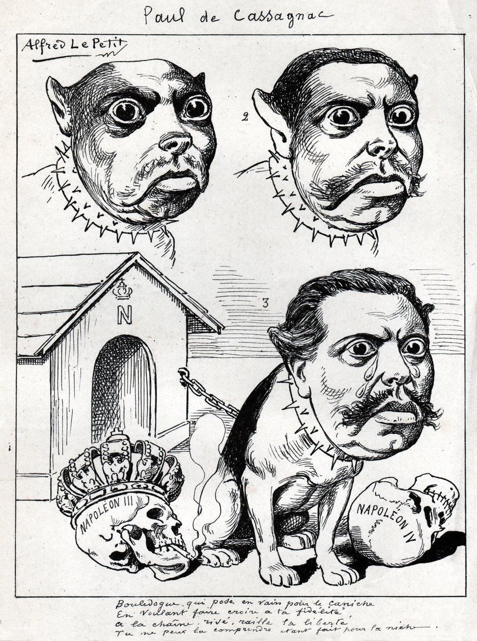 Paul de Cassagnac door Alfred Le Petit