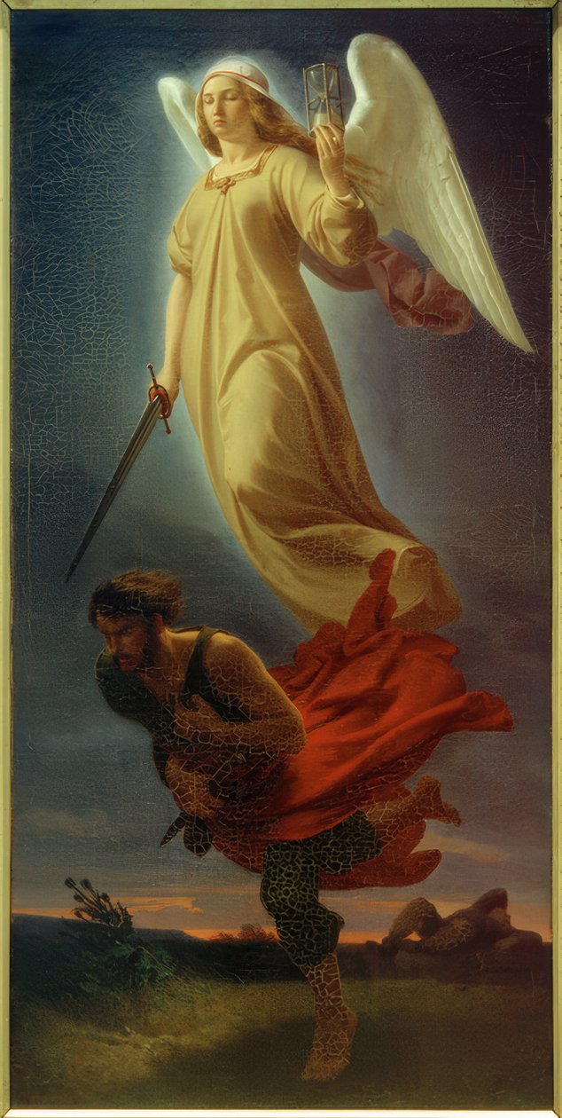 Nemesis (Misdaad en Gerechtigheid) door Alfred Rethel